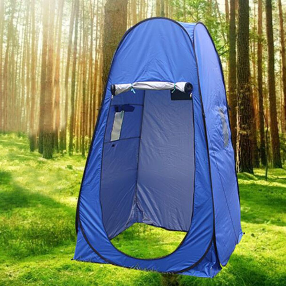 Cheap Goat Tents Outdoor Camping Automatic Tent  Camping Tents 2 Person Outdoor Toilet Shower Dressing Tent Beach Travel Kits Accessories   